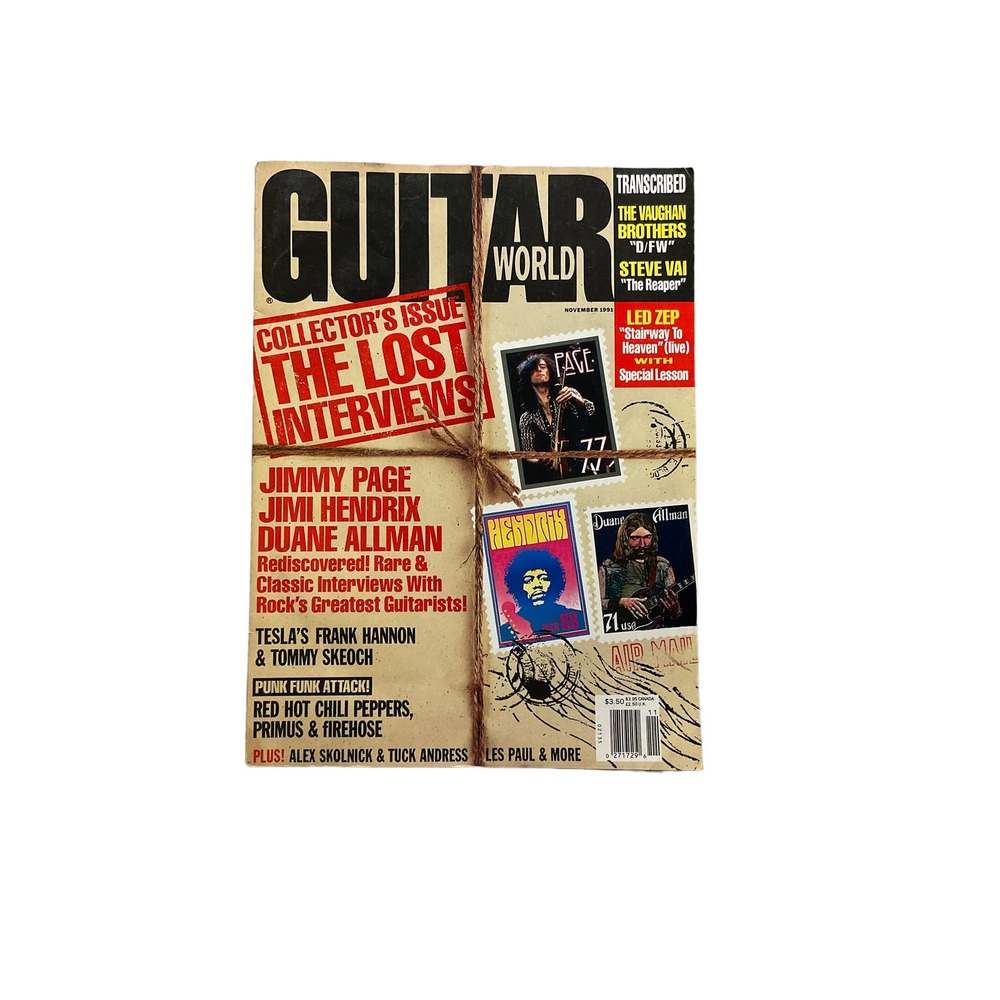 Vintage Guitar World Magazine November 1991